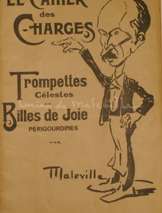 Cahier des charges 1910